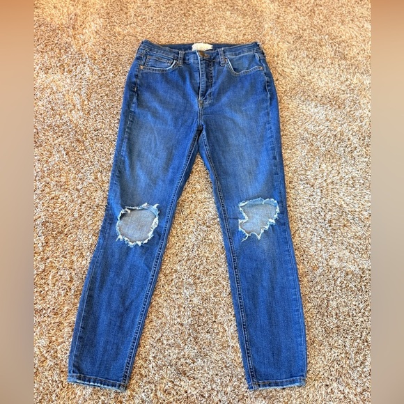 Free People Denim Jeans Womens 30 - Picture 3 of 6